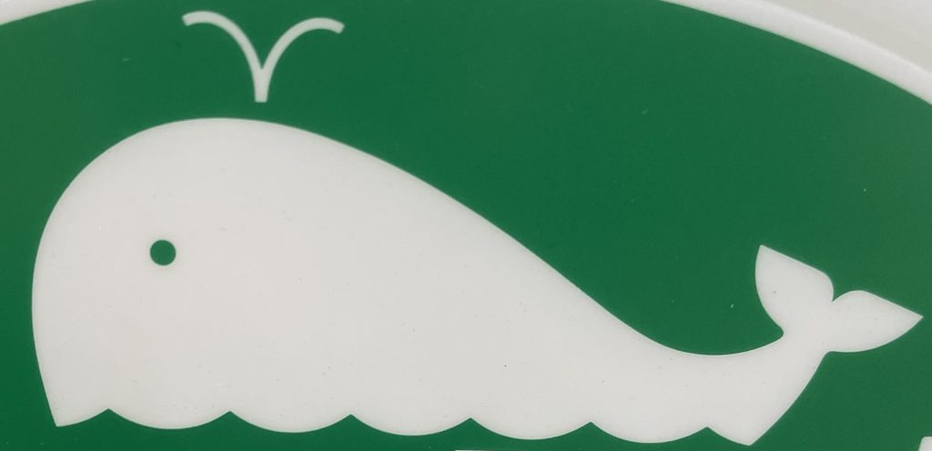 画像:クジラ?
